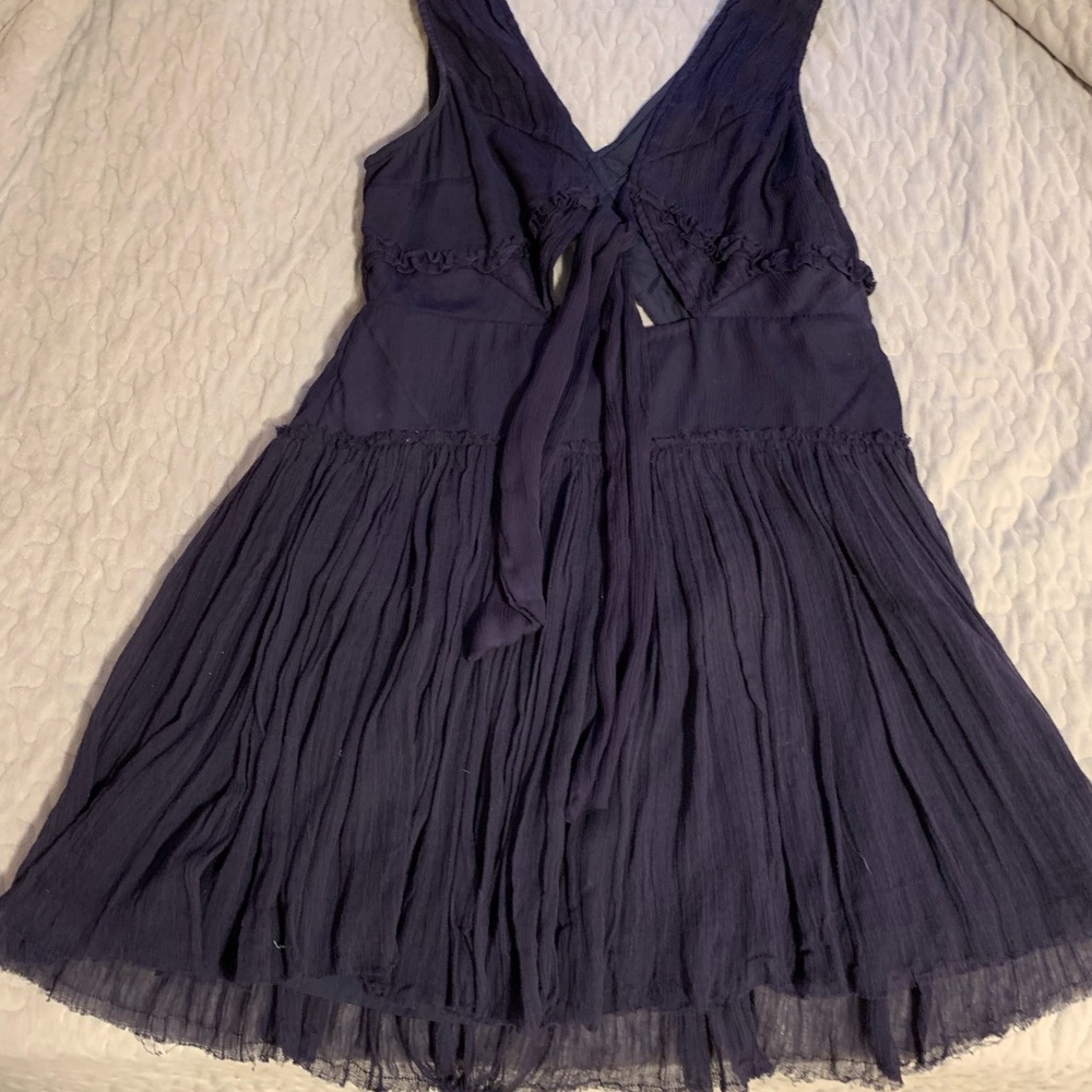 Free People dress navy blue